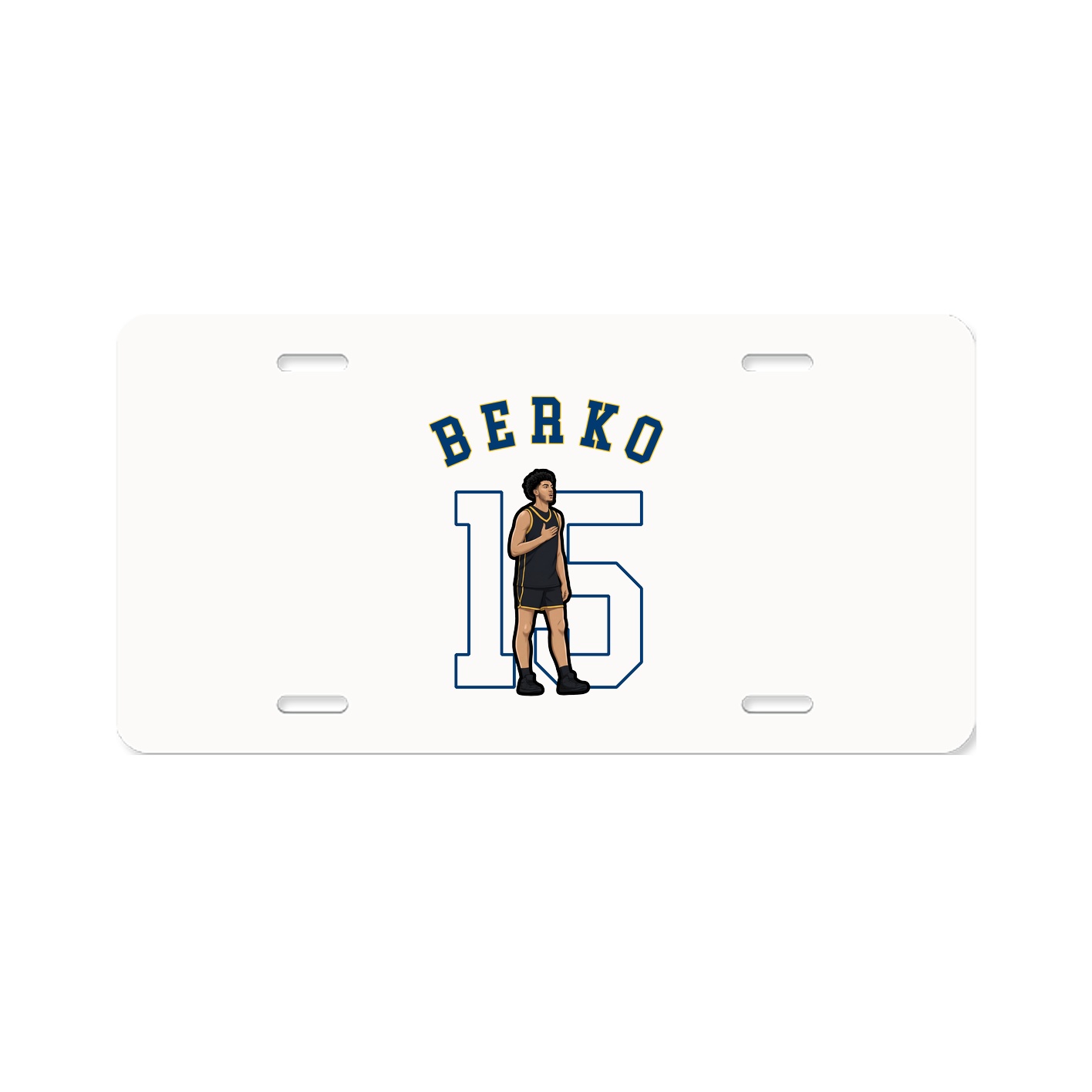 License Plate — Shirsey Arch in Classic