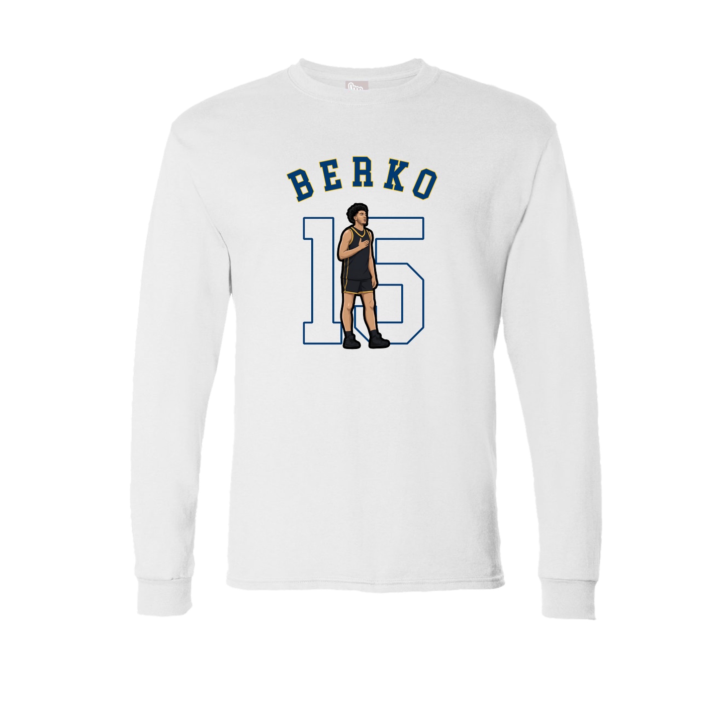 Long Sleeve Tee — Shirsey Arch in White