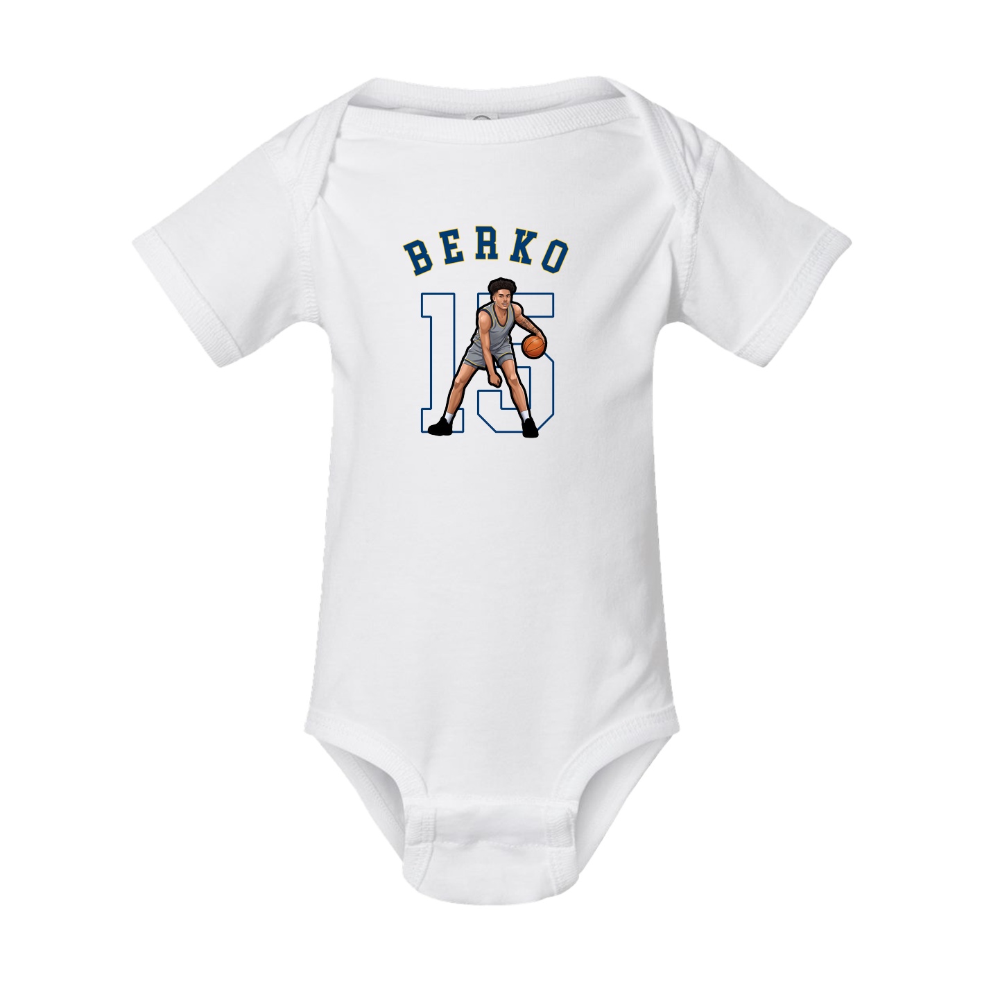 Baby Onesie — Shirsey Arch in White
