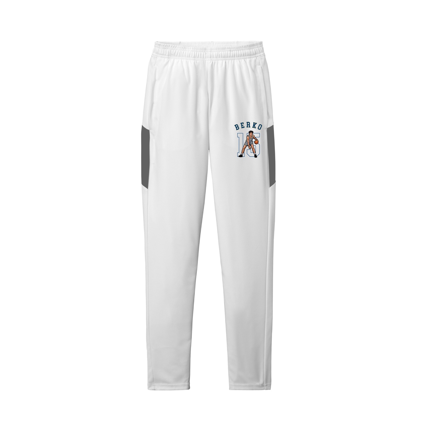Team Travel Pant — Shirsey Arch in White/Grey