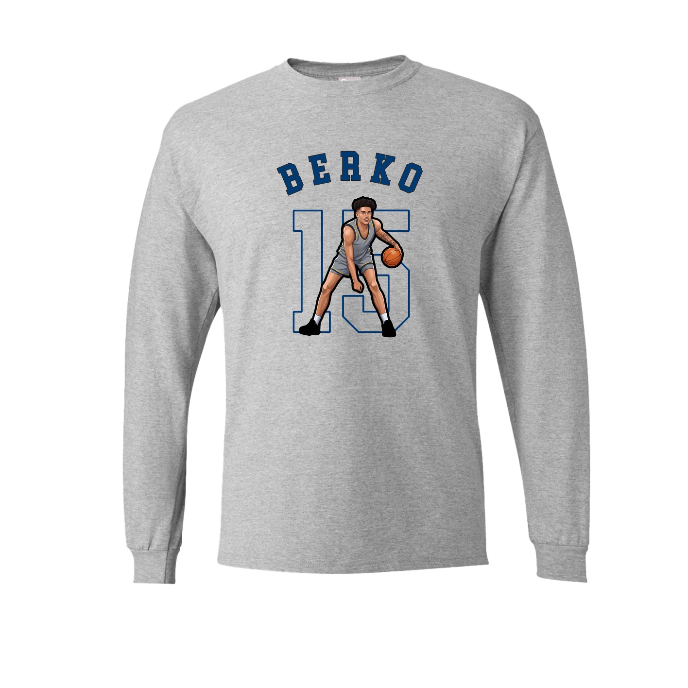 Long Sleeve Tee — Shirsey Arch in Grey