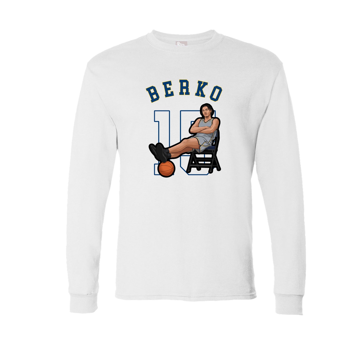 Long Sleeve Tee — Shirsey Arch in White