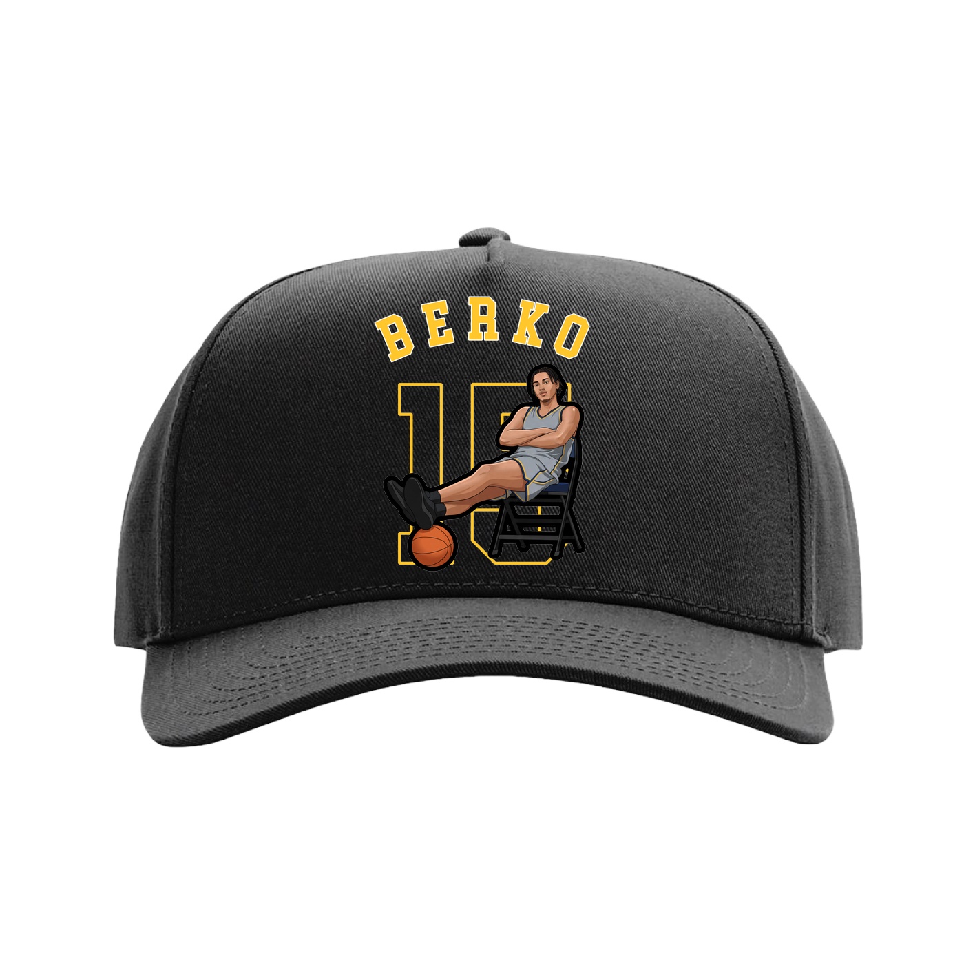 Full Fabric Five-Panel Champ Cap