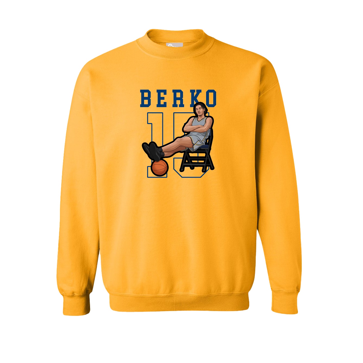 Fleece Crew — Shirsey in Gold