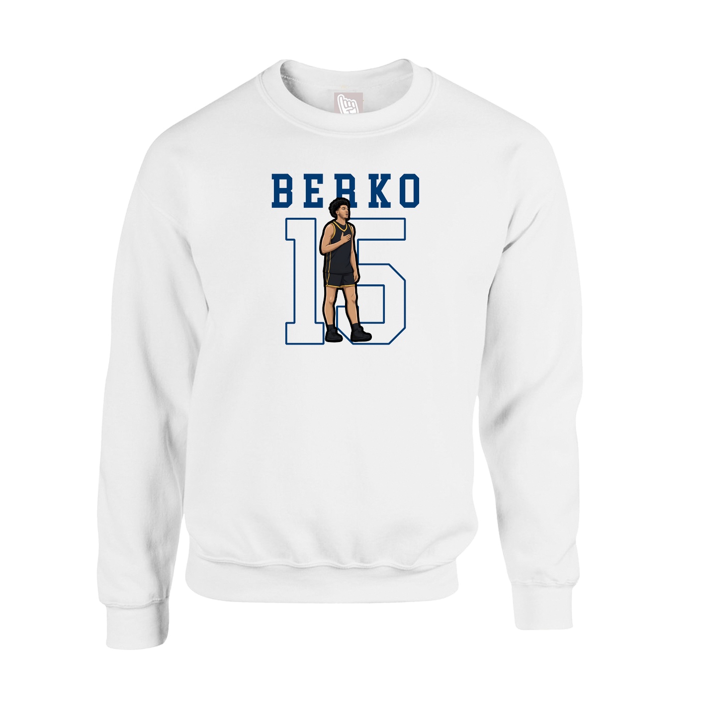 Fleece Crew — Shirsey in White