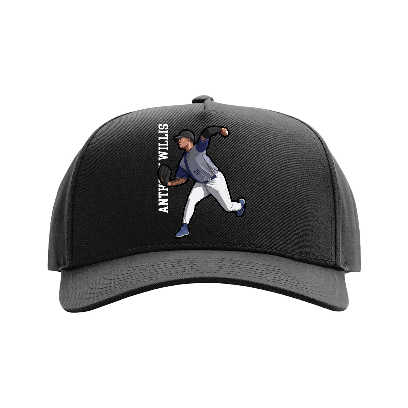 Full Fabric Five-Panel Champ Cap