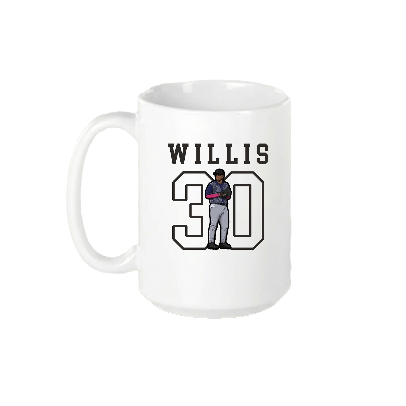 15oz Coffee Mug — Shirsey in White