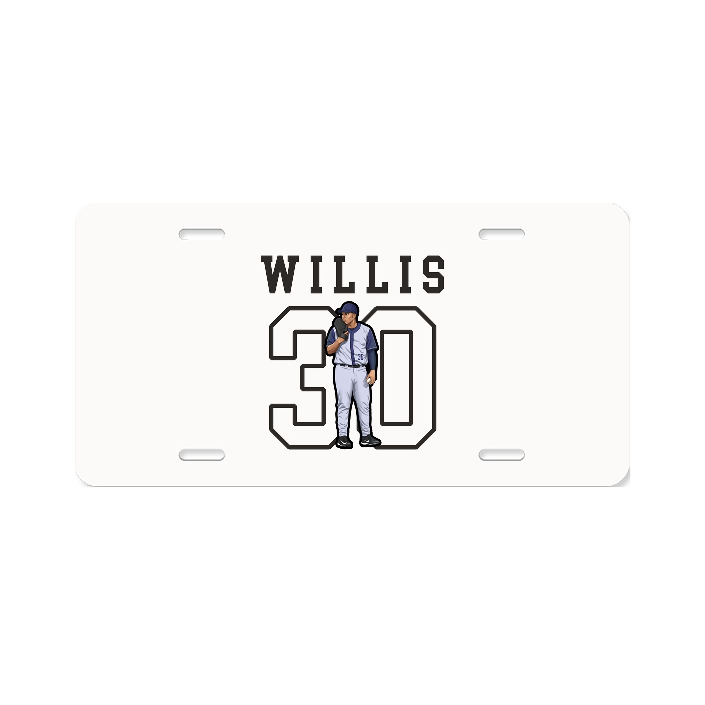 License Plate — Shirsey in Classic