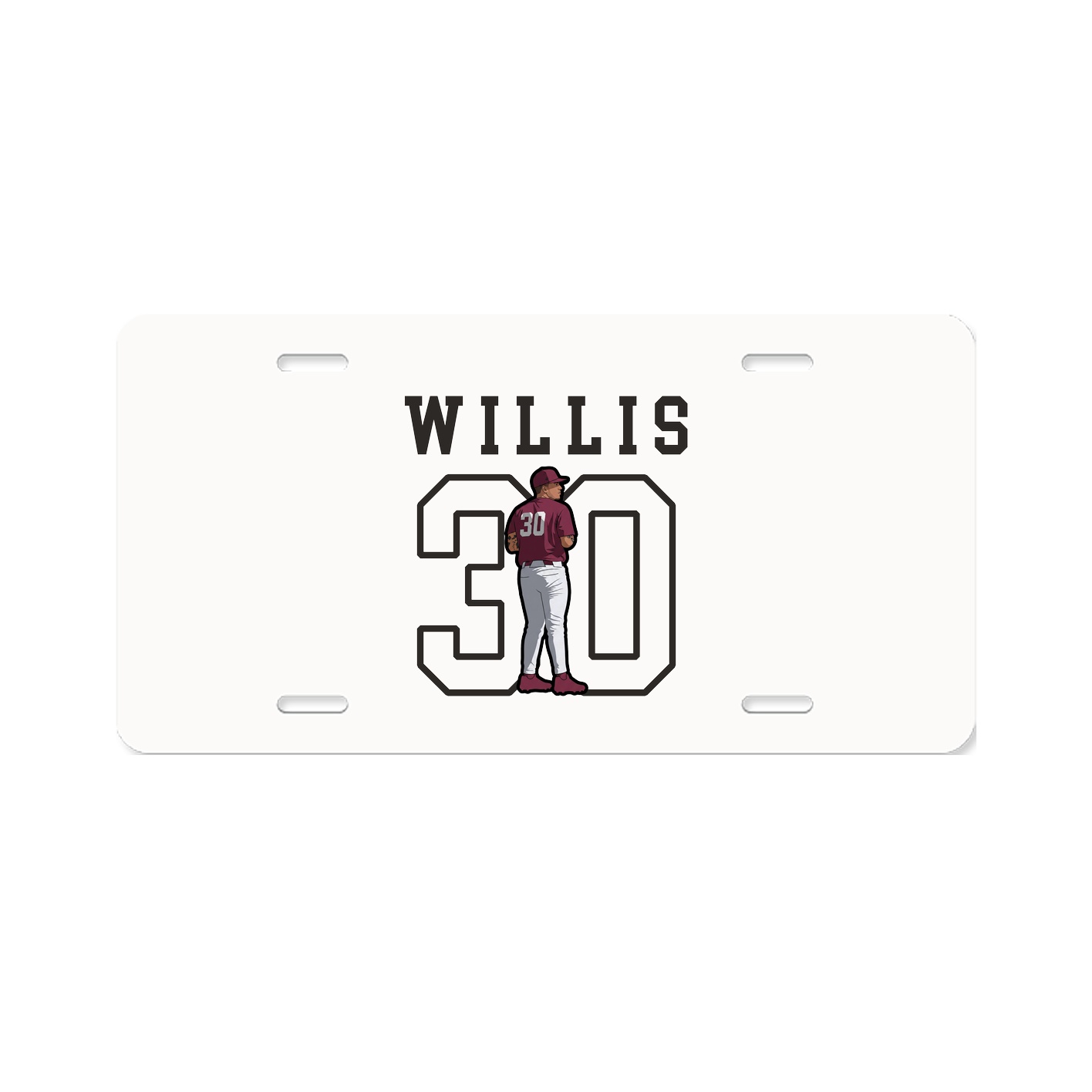 License Plate — Shirsey in Classic