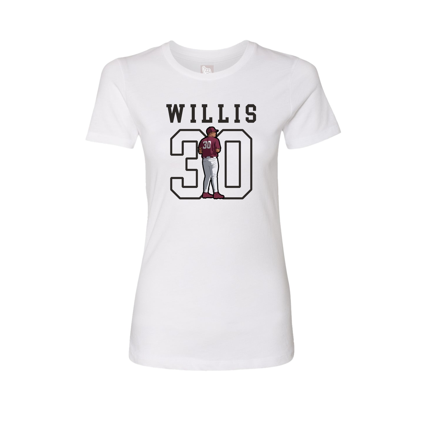 Fitted Women's Tee — Shirsey in White