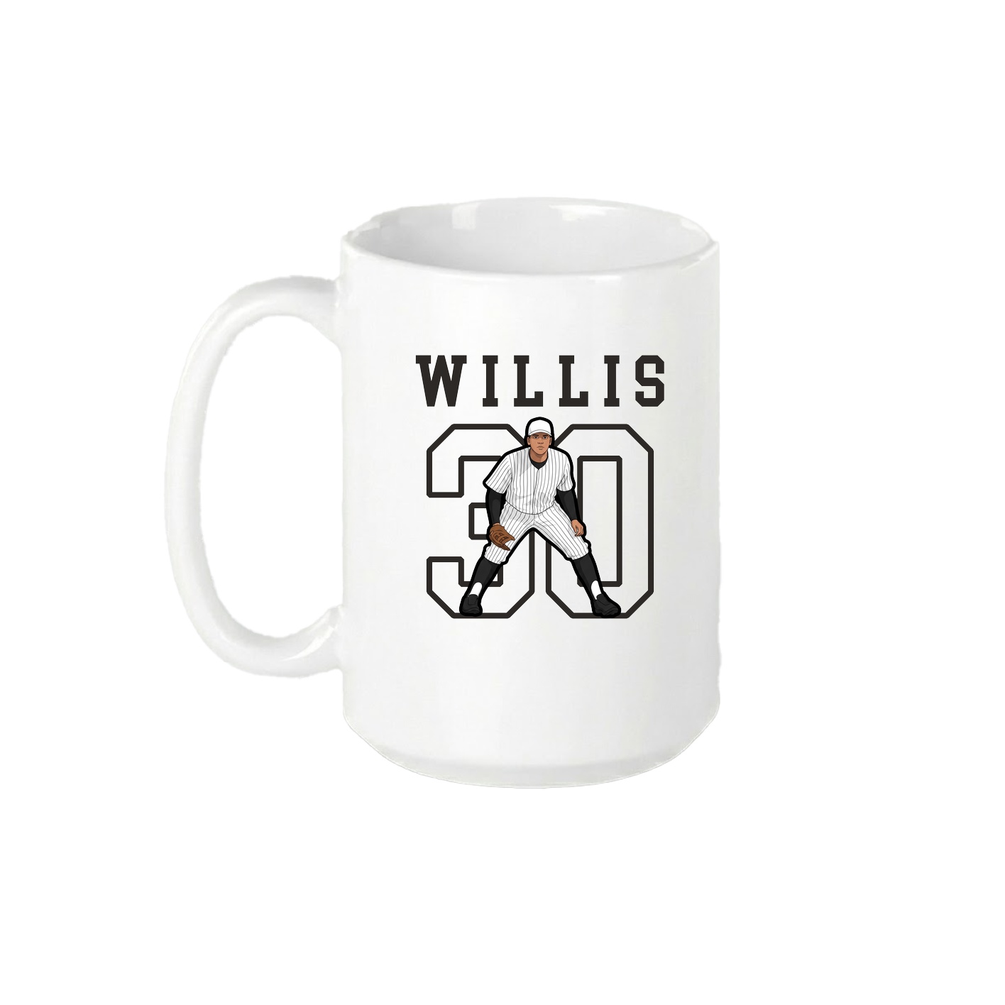 15oz Coffee Mug — Shirsey in White