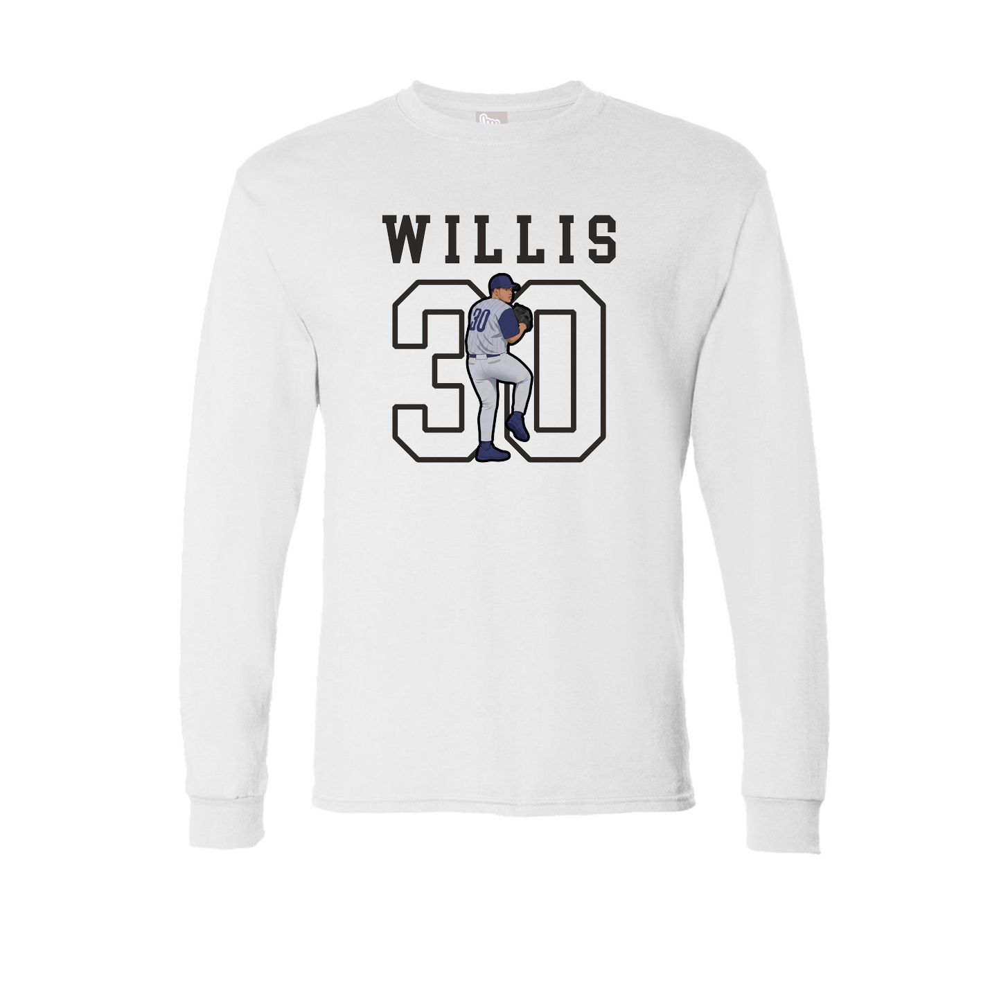 Long Sleeve Tee — Shirsey in White