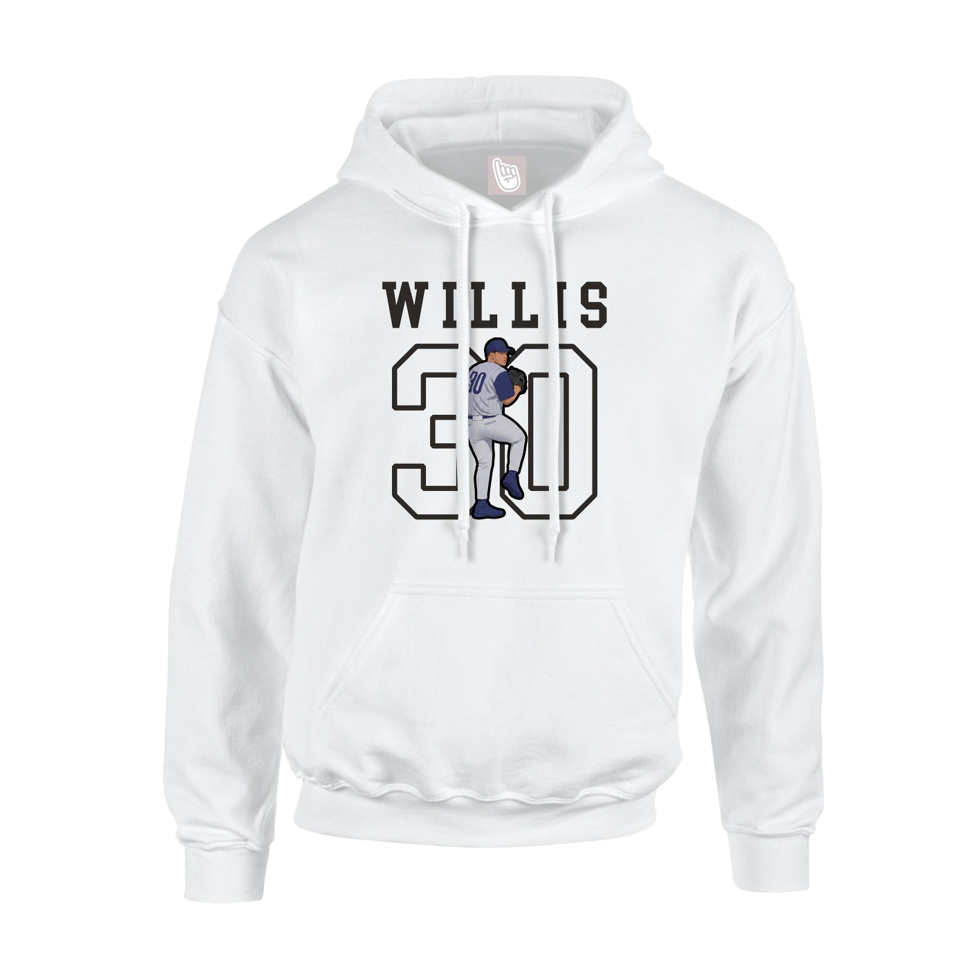 Youth Hoodie — Shirsey in White
