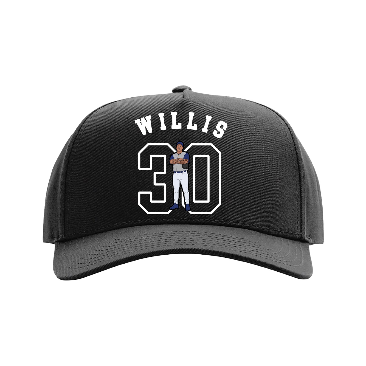 Full Fabric Five-Panel Champ Cap
