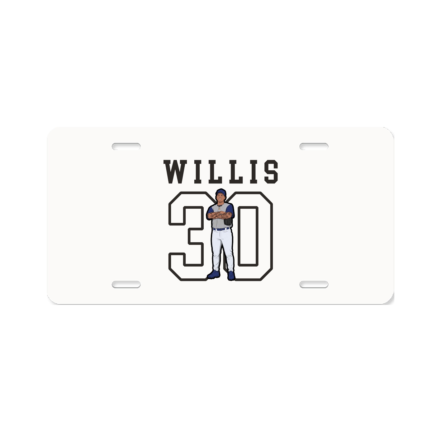 License Plate — Shirsey in Classic