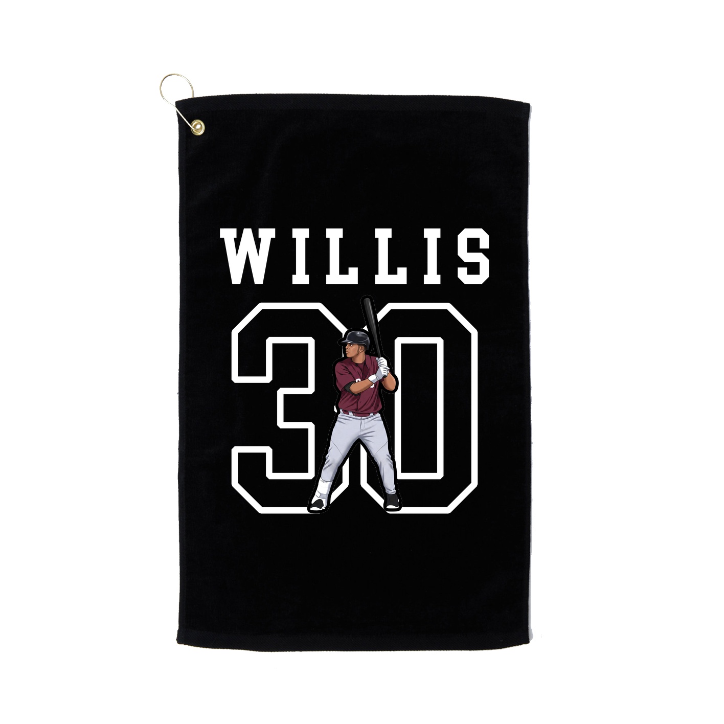 Golf Towel — Shirsey in Black