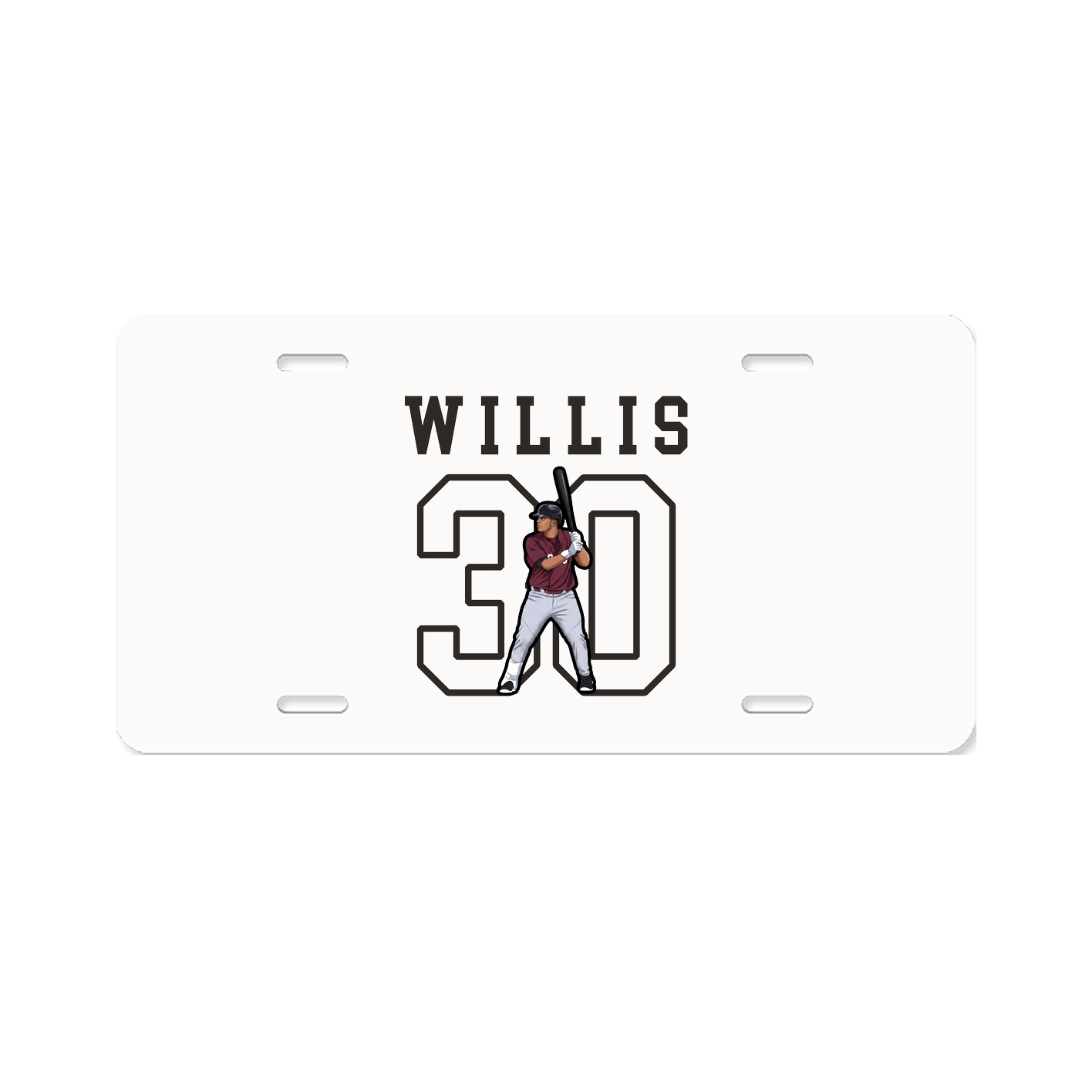 License Plate — Shirsey in Classic