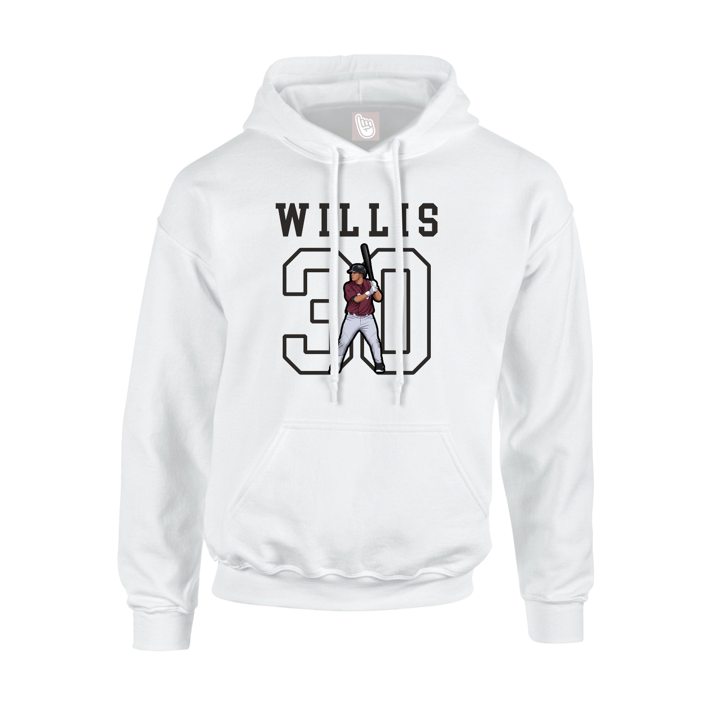 Youth Hoodie — Shirsey in White