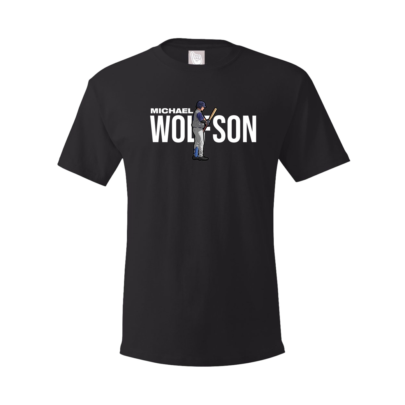 Tee — Player Name in Black