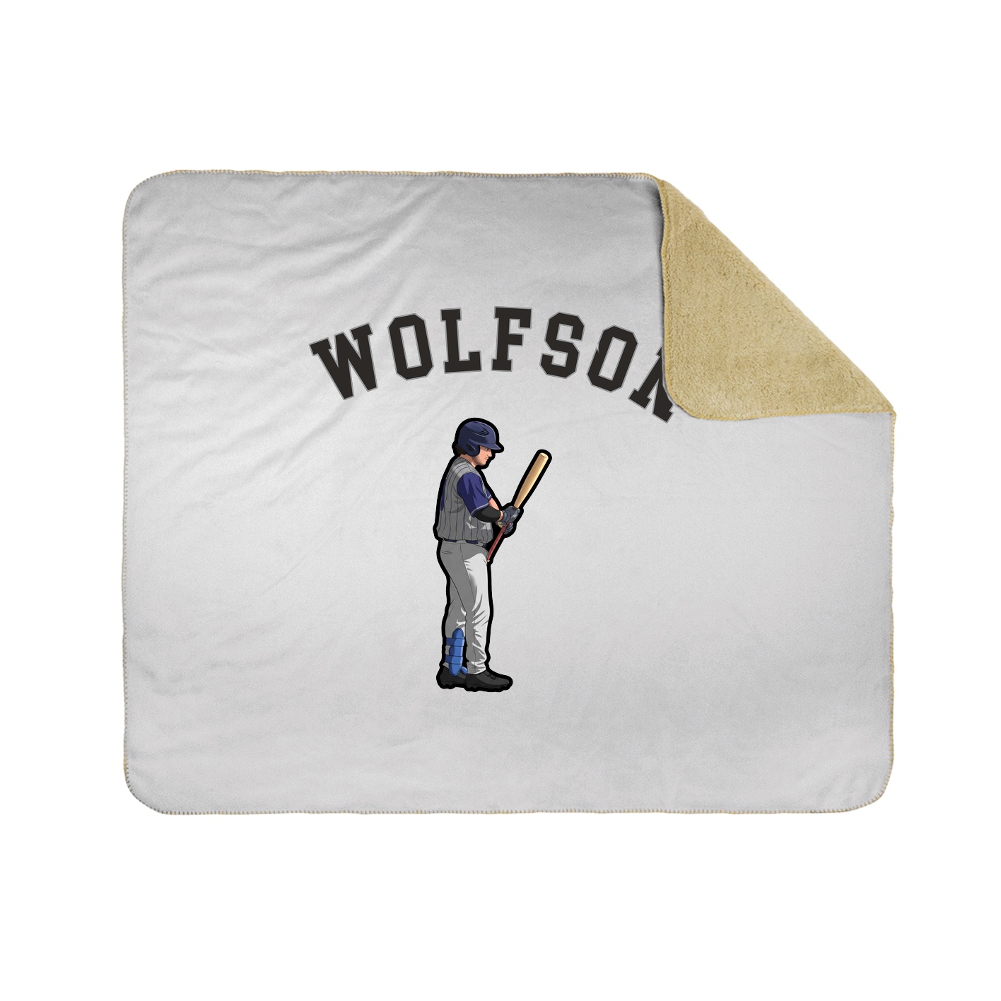 Throw Blanket — Shirsey Arch in White