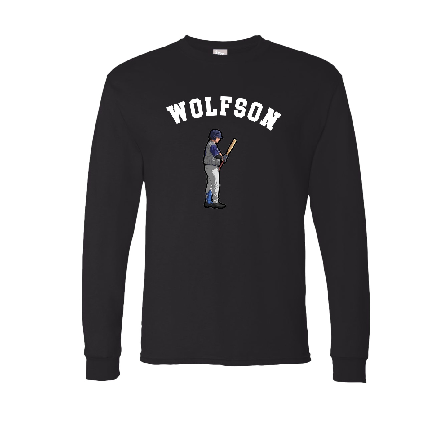 Long Sleeve Tee — Shirsey Arch in Black