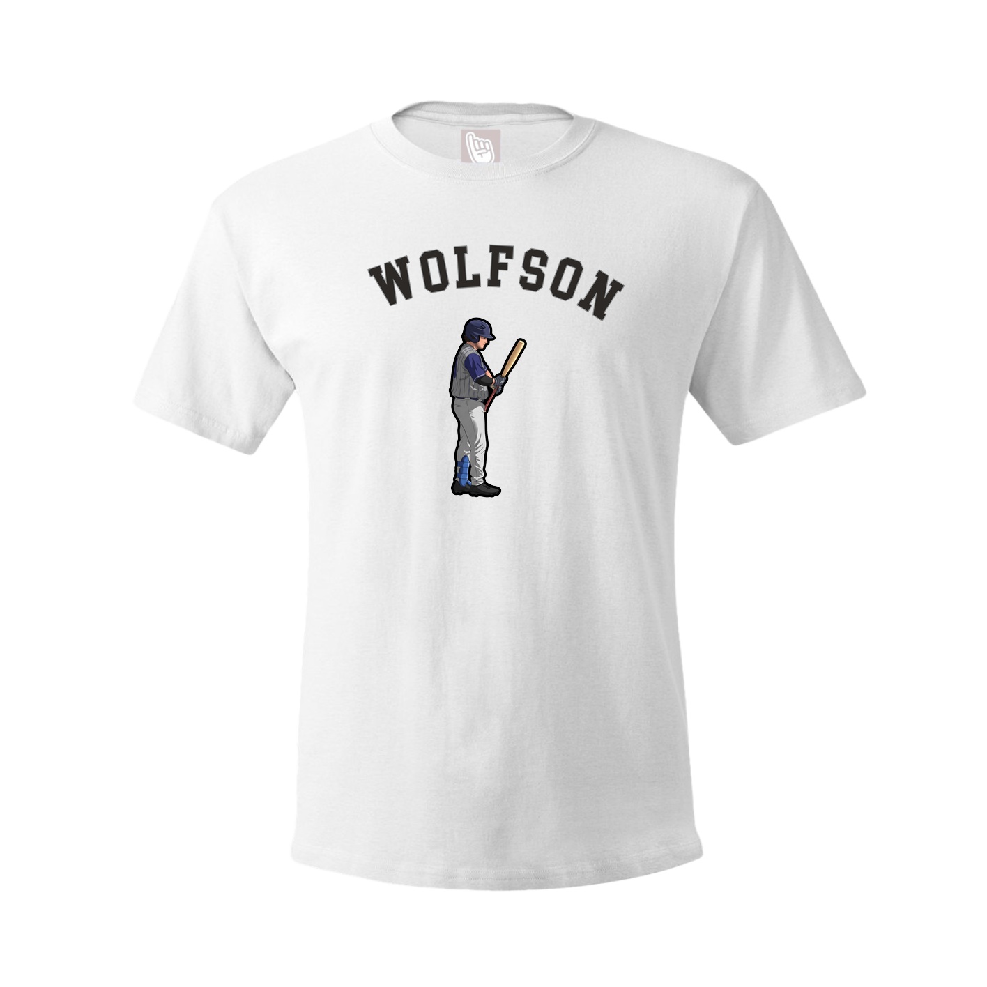 Youth Tee — Shirsey Arch in White
