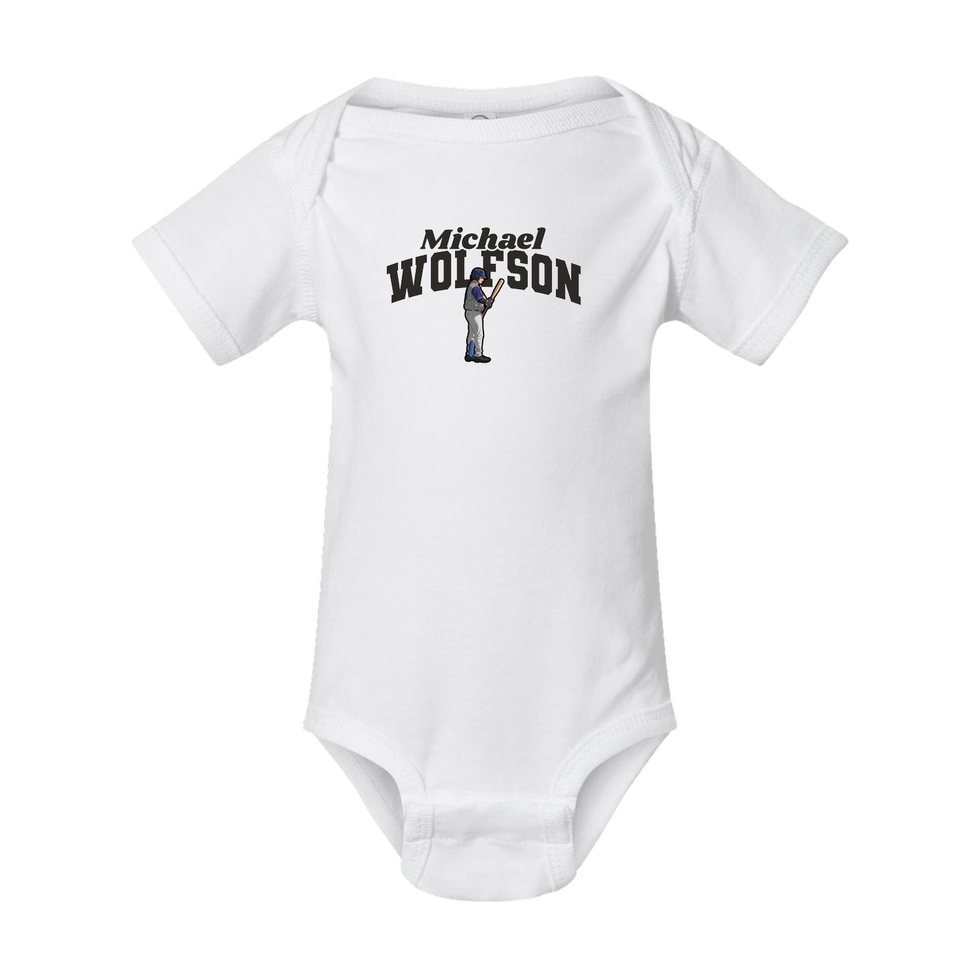Baby Onesie — Signature Arch in White