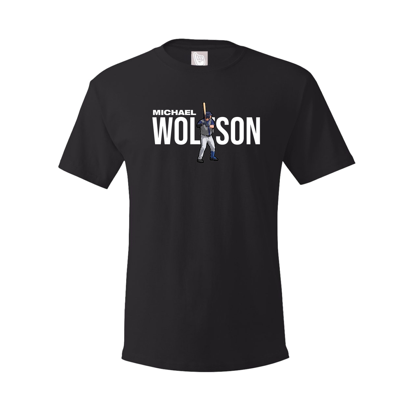 Tee — Player Name in Black