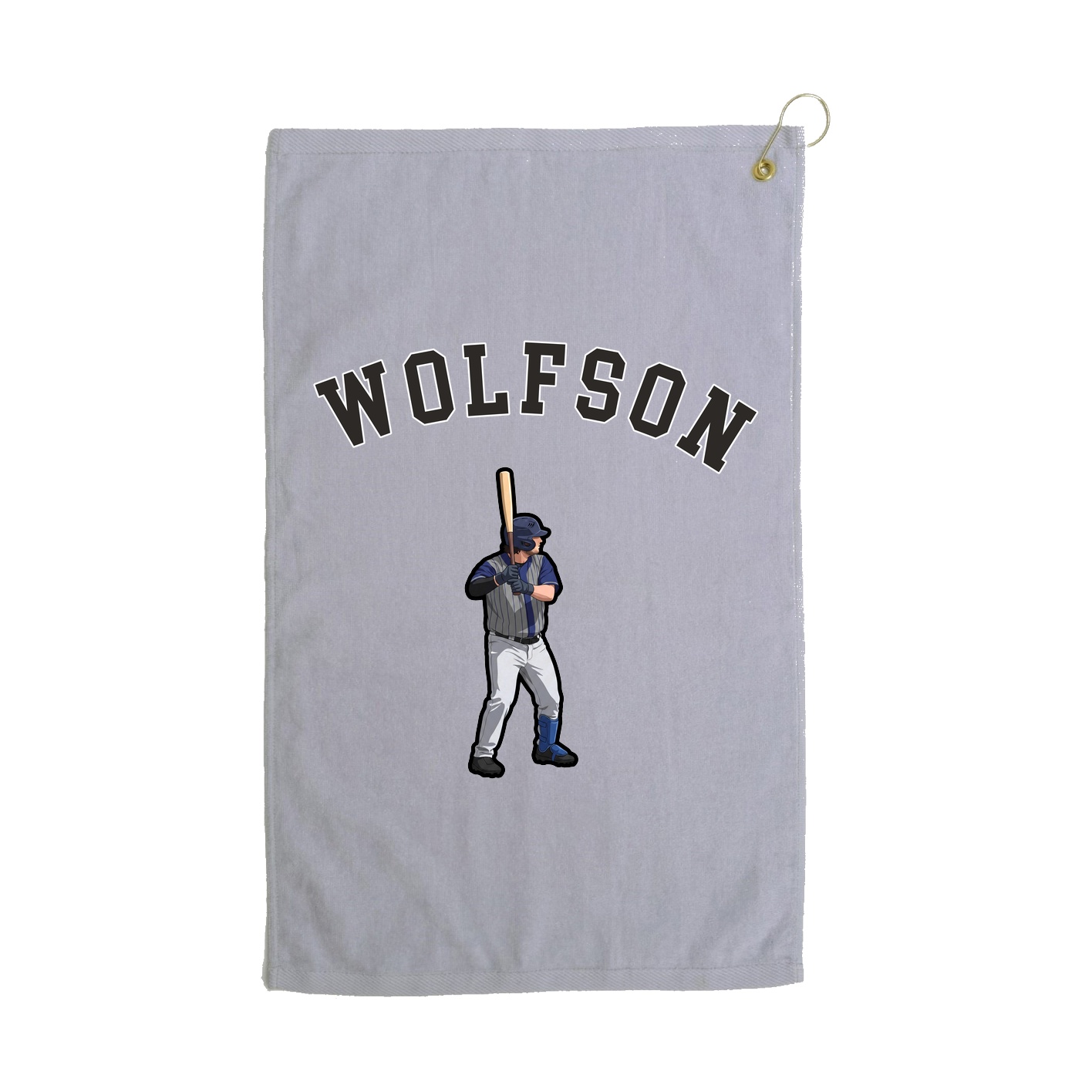 Golf Towel — Shirsey Arch in Grey