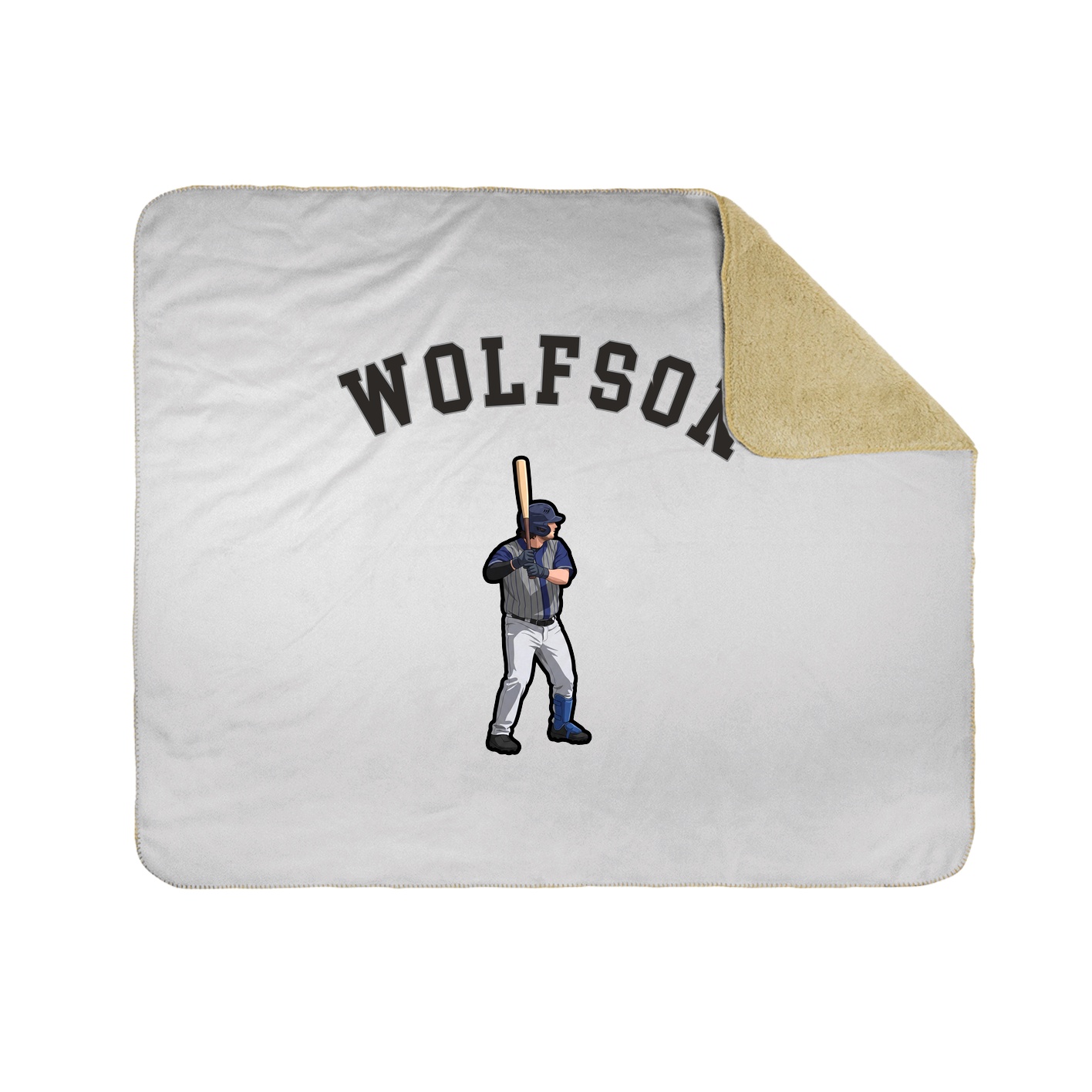 Throw Blanket — Shirsey Arch in White
