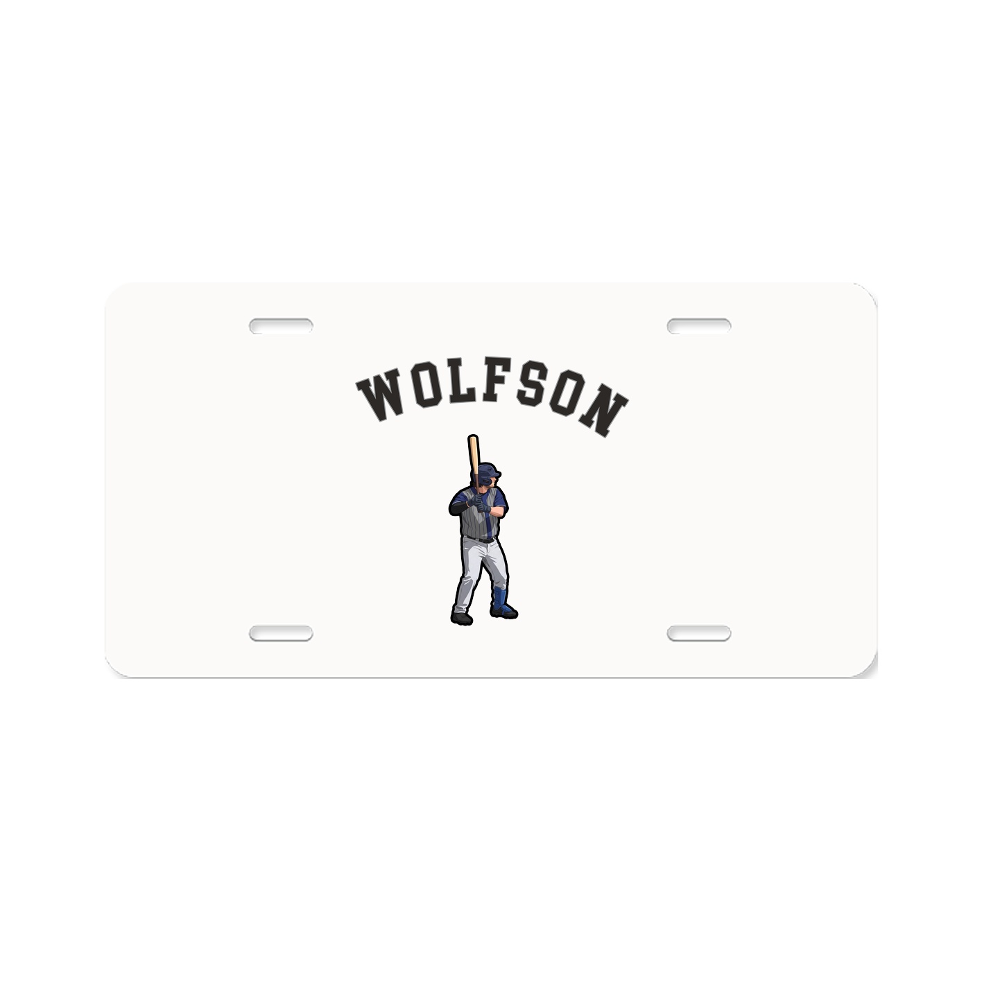 License Plate — Shirsey Arch in Classic