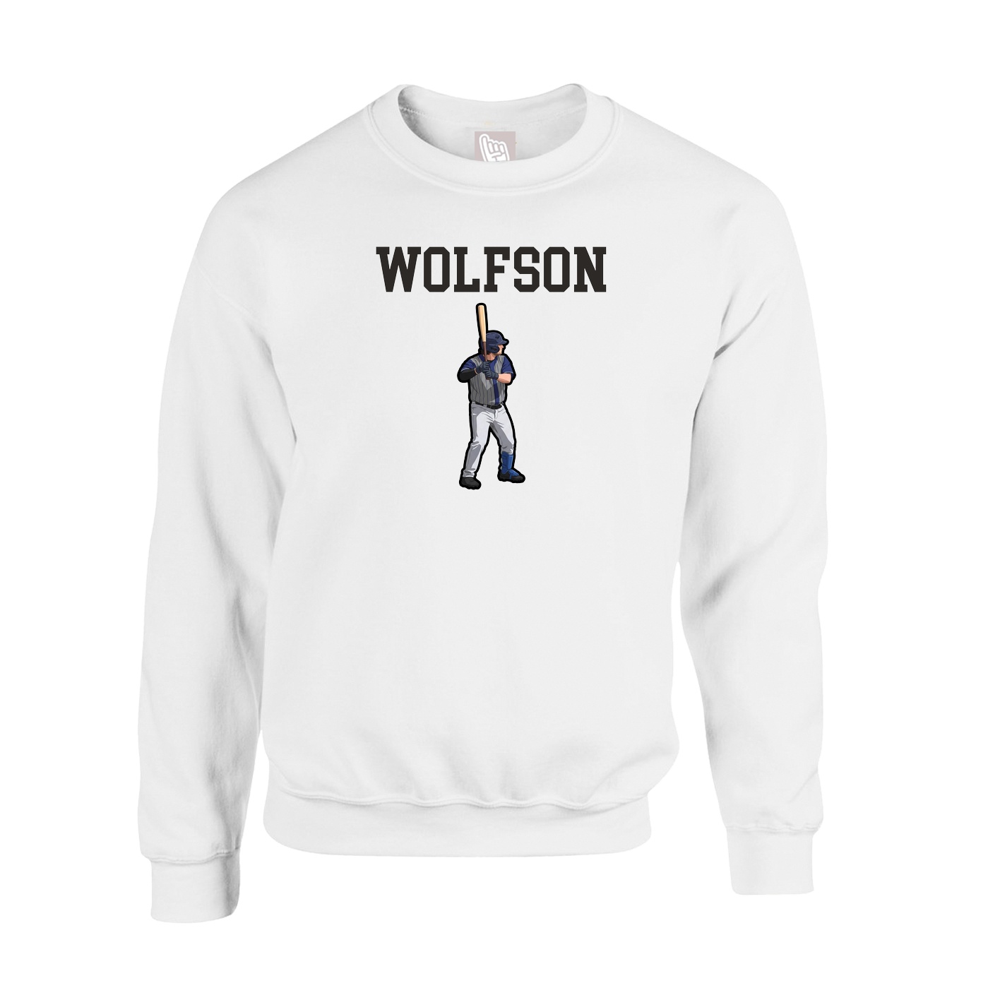 Fleece Crew — Shirsey in White