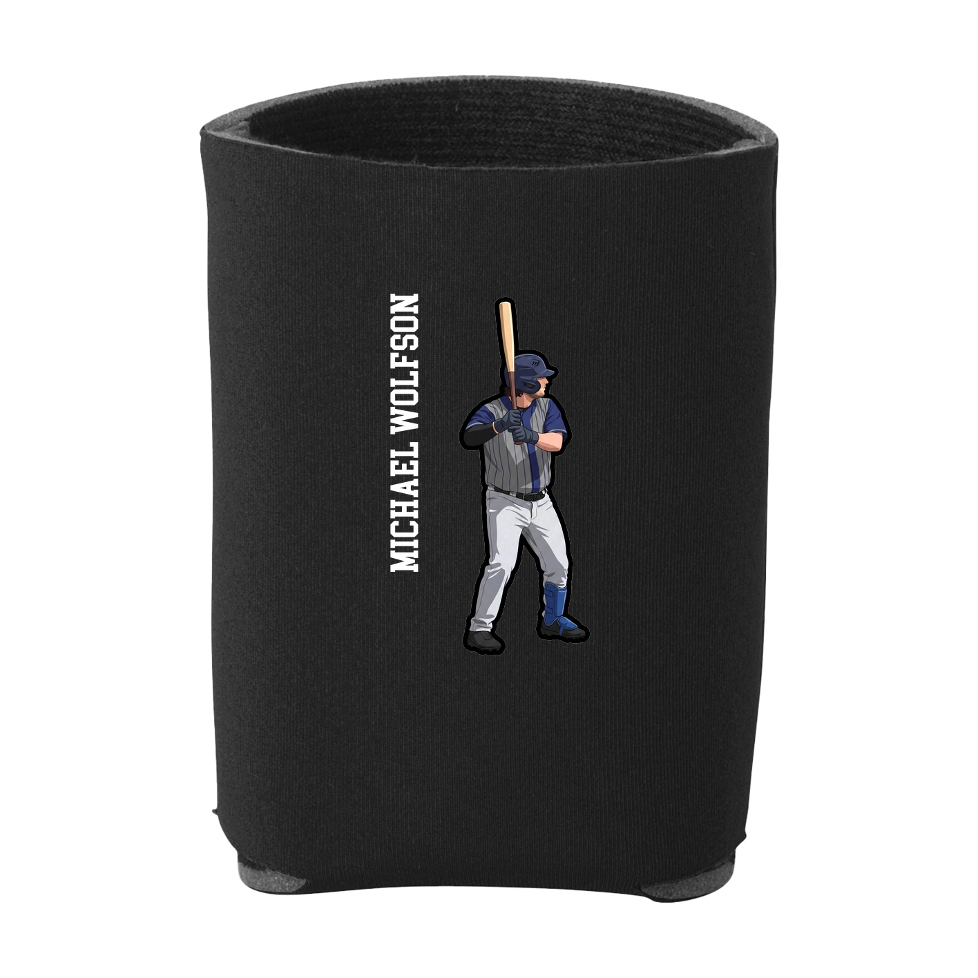 Can Holder — Name Vertical in Black