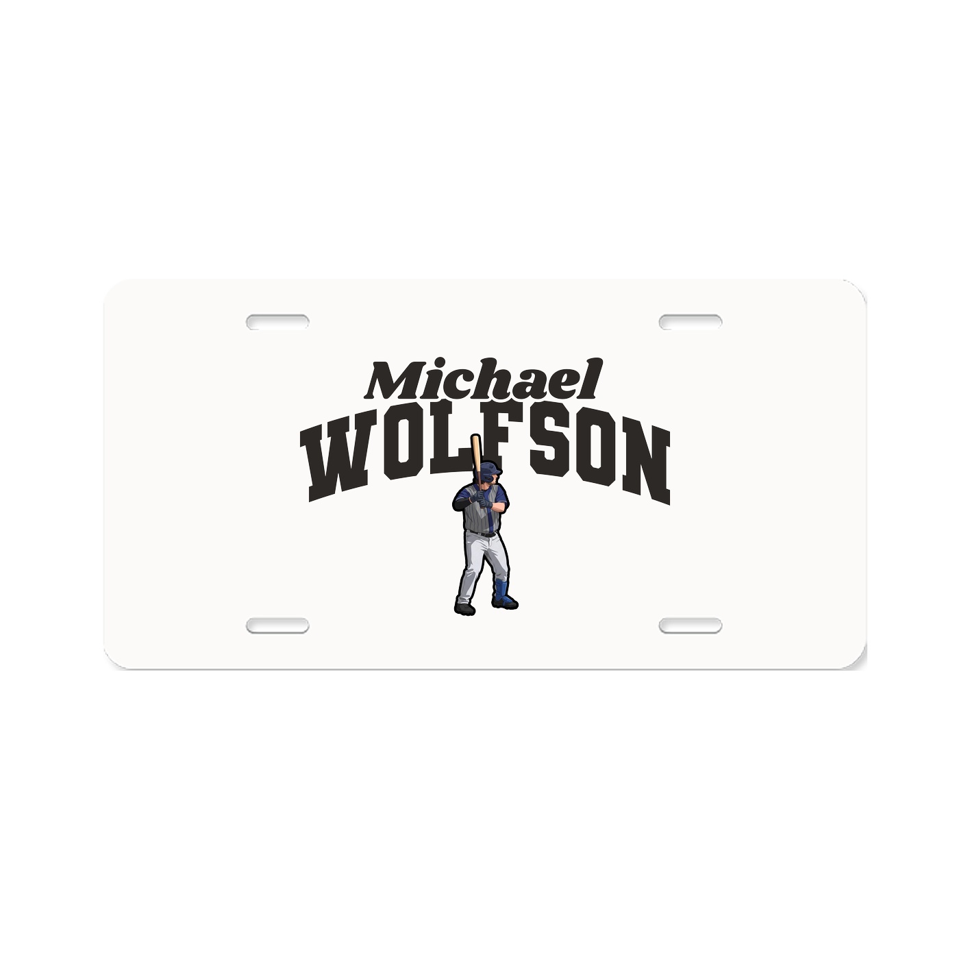 License Plate — Signature Arch in Classic