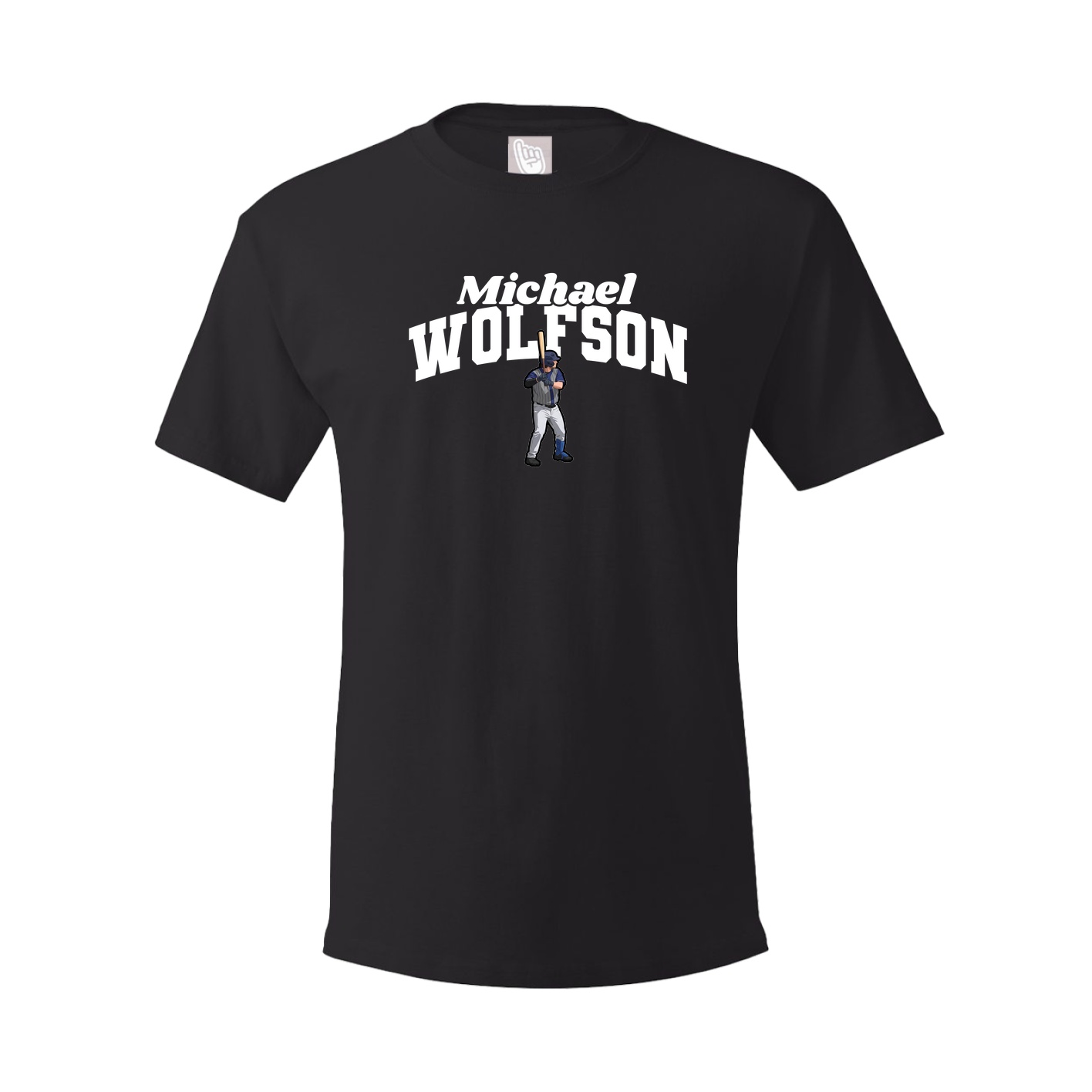 Tee — Signature Arch in Black