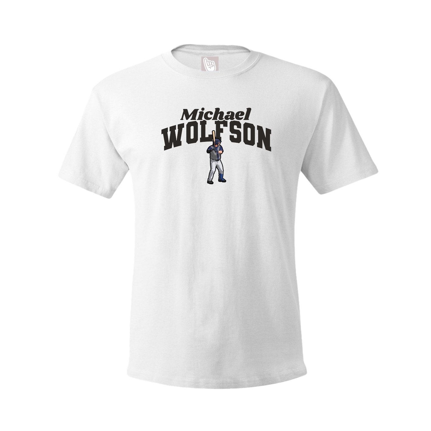 Youth Tee — Signature Arch in White