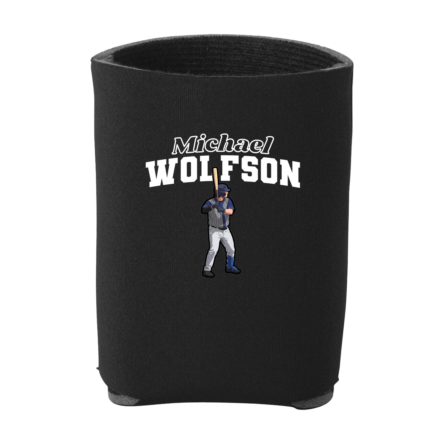 Can Holder — Name Arch in Black