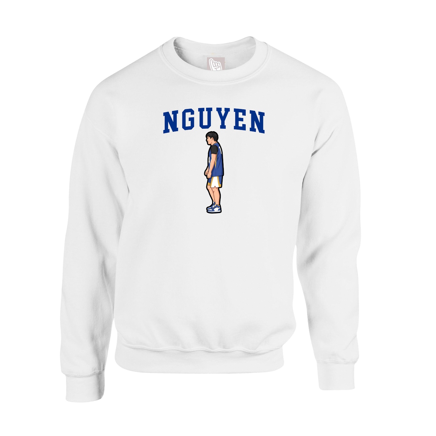 Fleece Crew — Shirsey in White