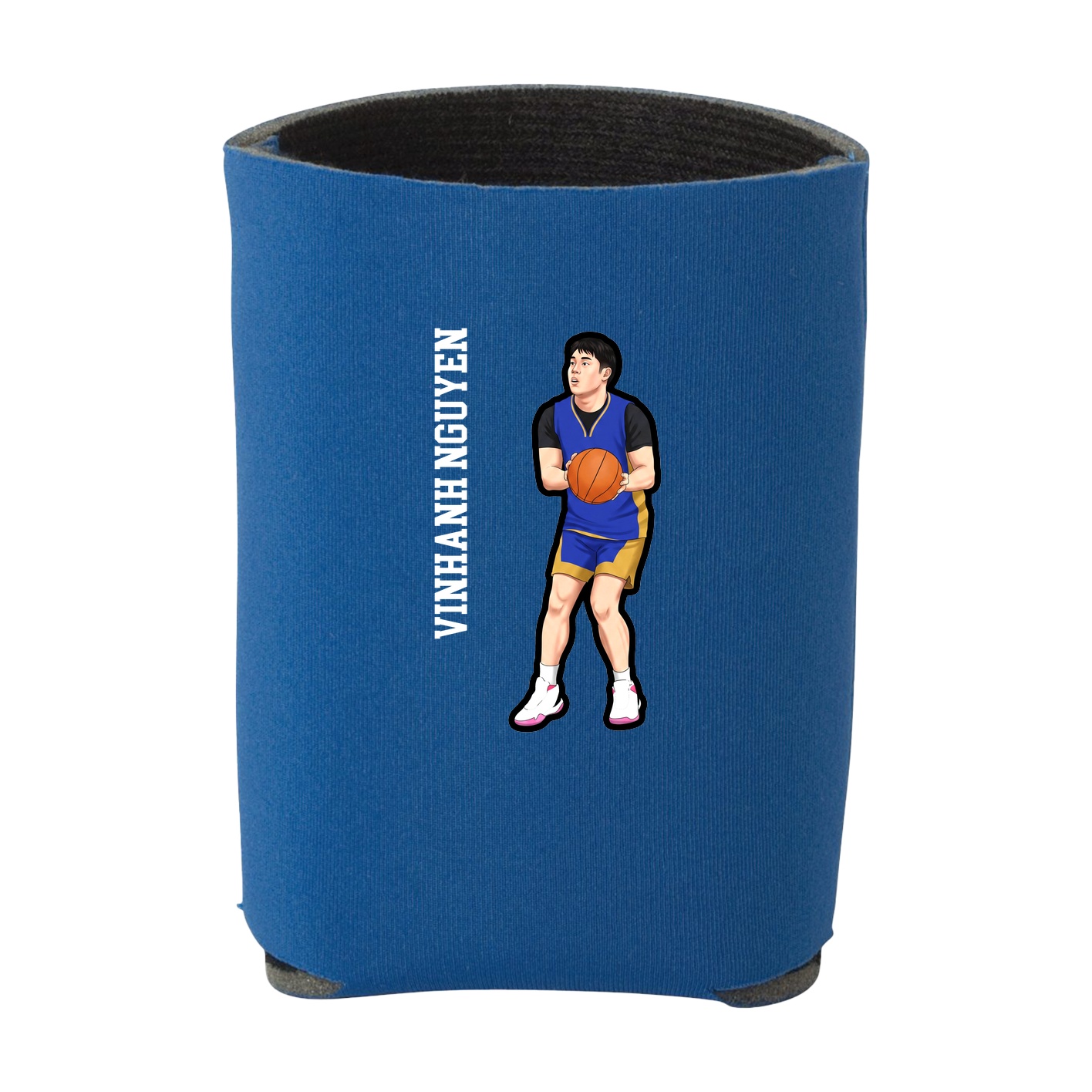 Can Holder — Name Vertical in Royal