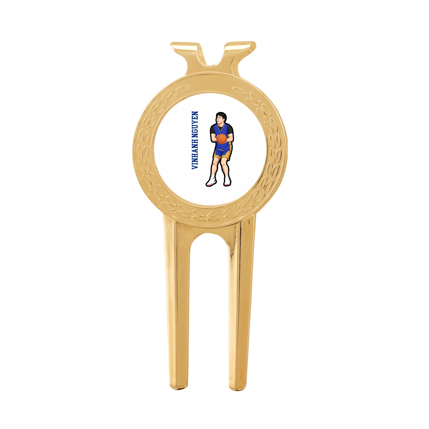Divot Tool with Ball Marker — Name Vertical in Classic