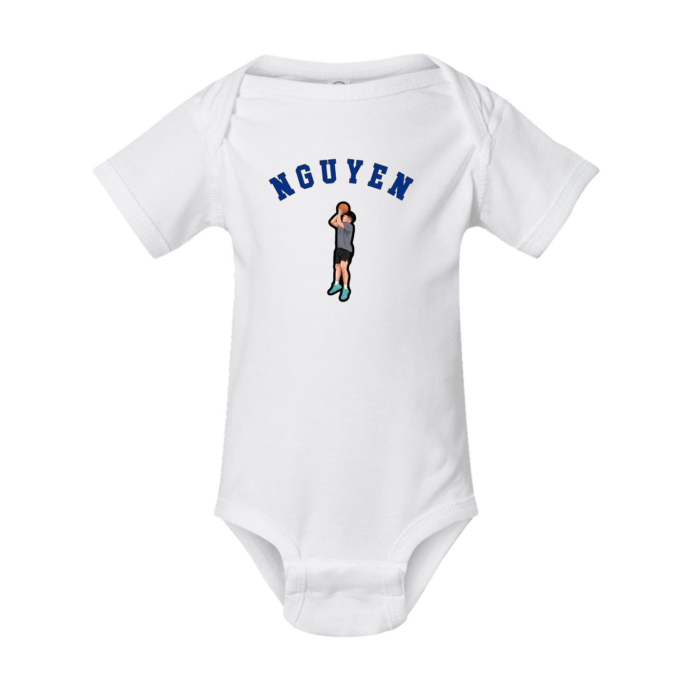 Baby Onesie — Shirsey Arch in White