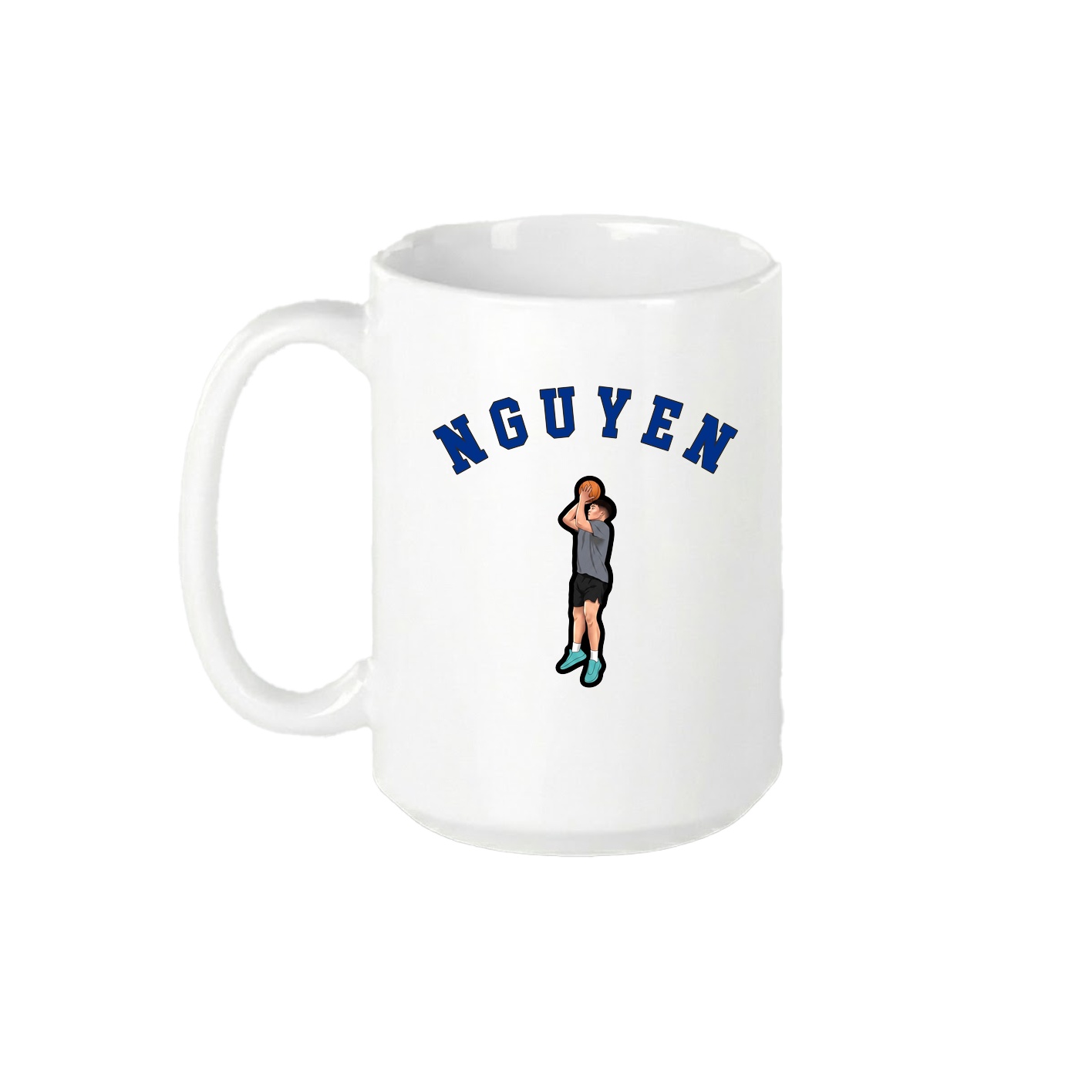 15oz Coffee Mug — Shirsey Arch in White