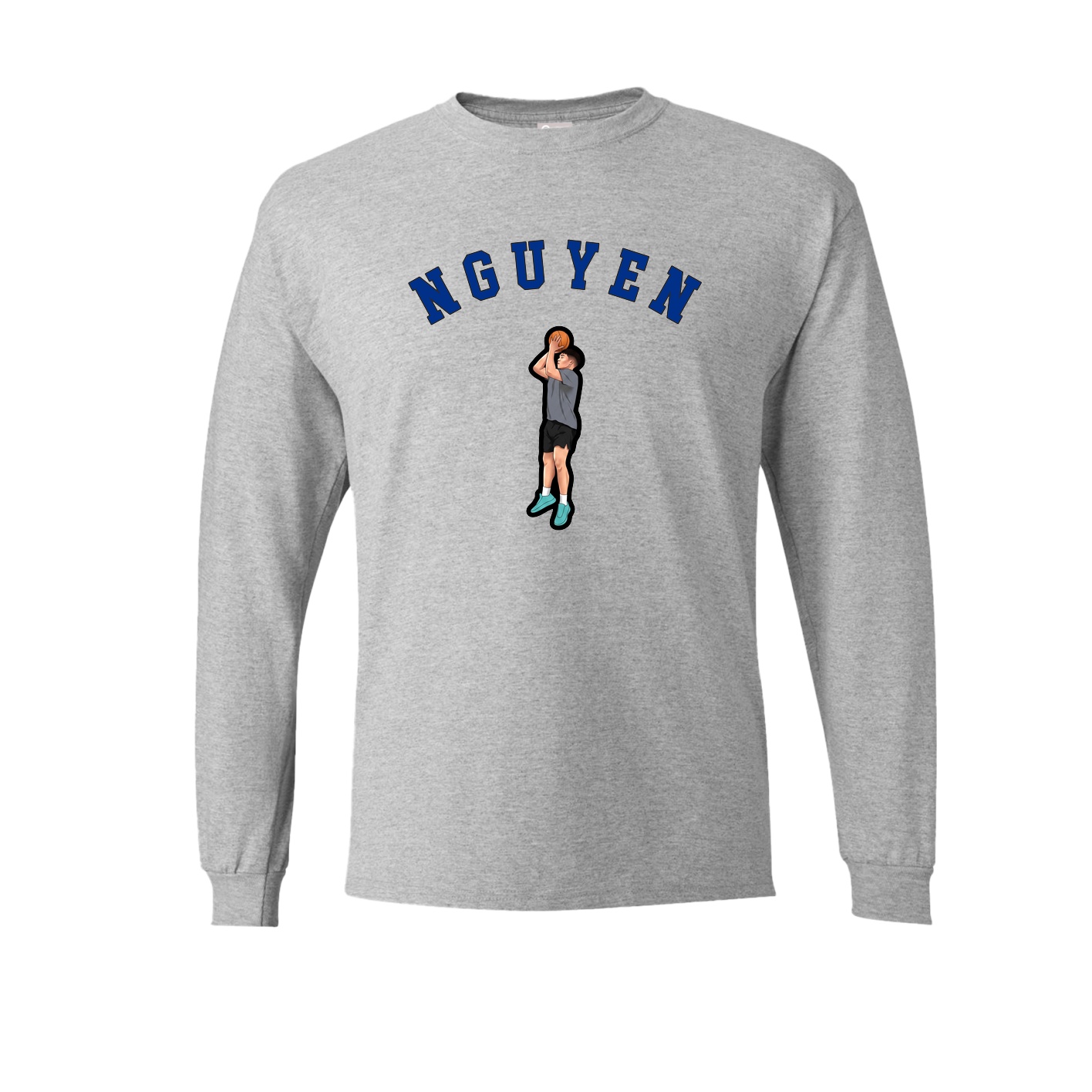 Long Sleeve Tee — Shirsey Arch in Grey