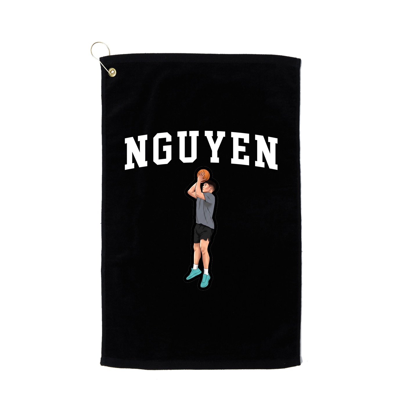 Golf Towel — Shirsey in Black