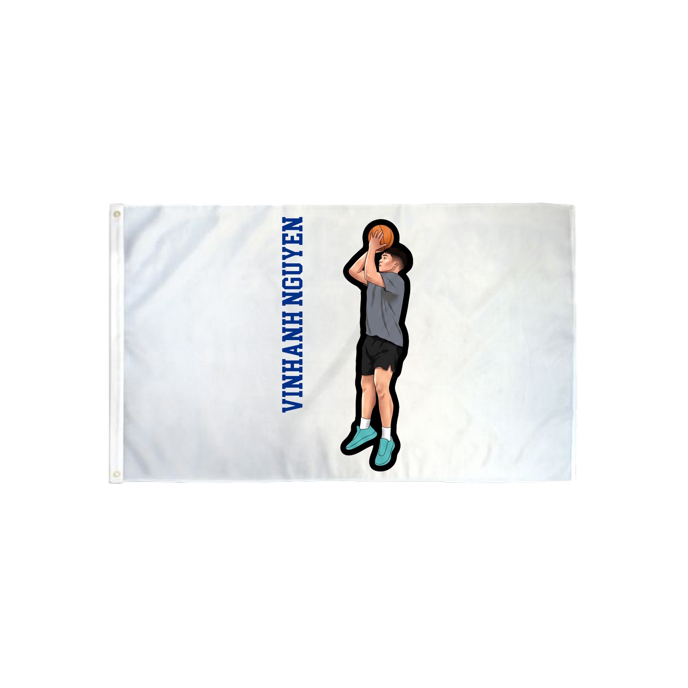 3x5 Flag — Name Vertical in Classic