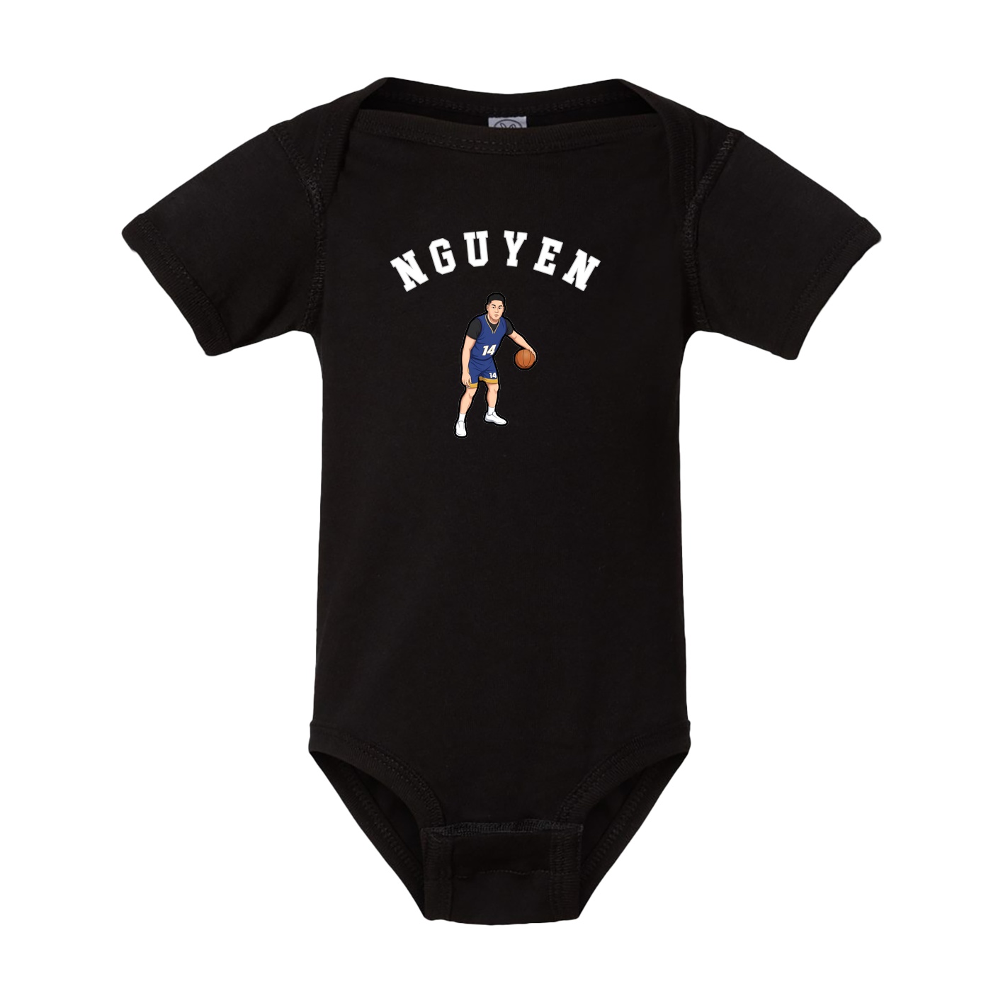 Baby Onesie — Shirsey Arch in Black