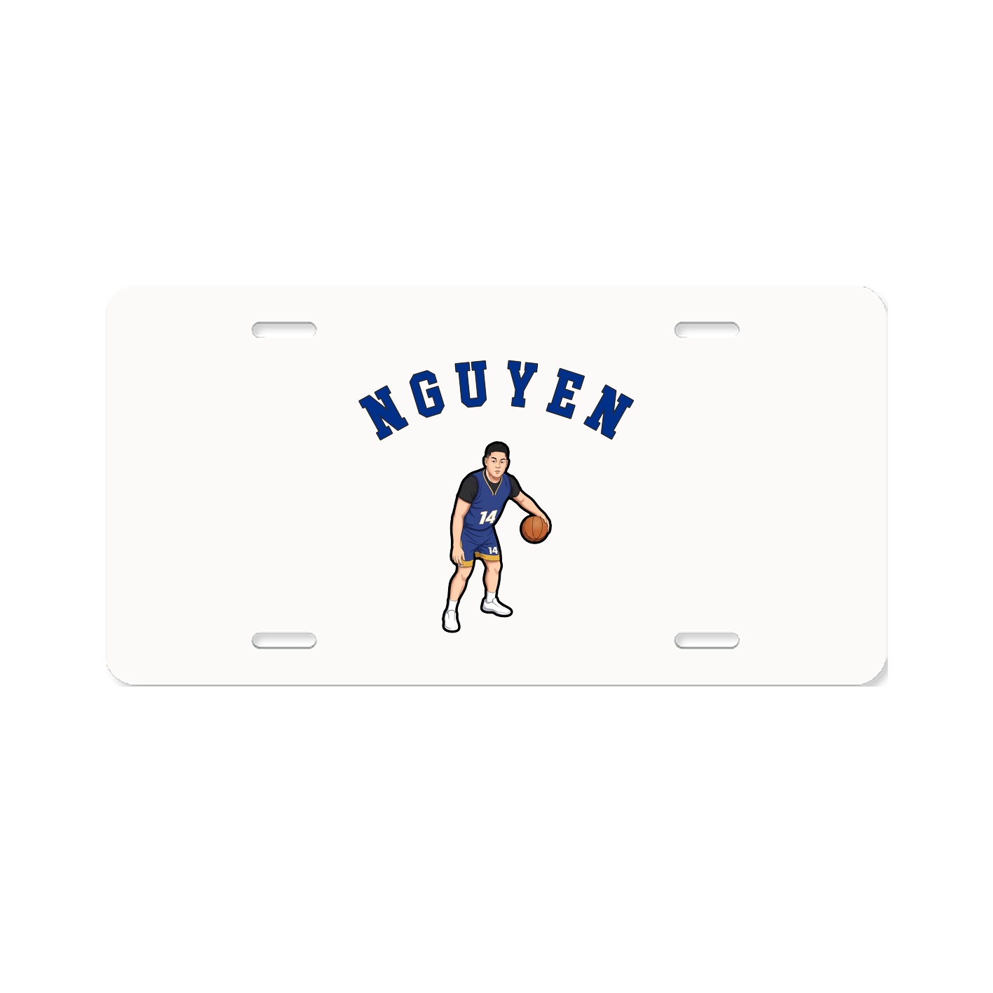 License Plate — Shirsey Arch in Classic