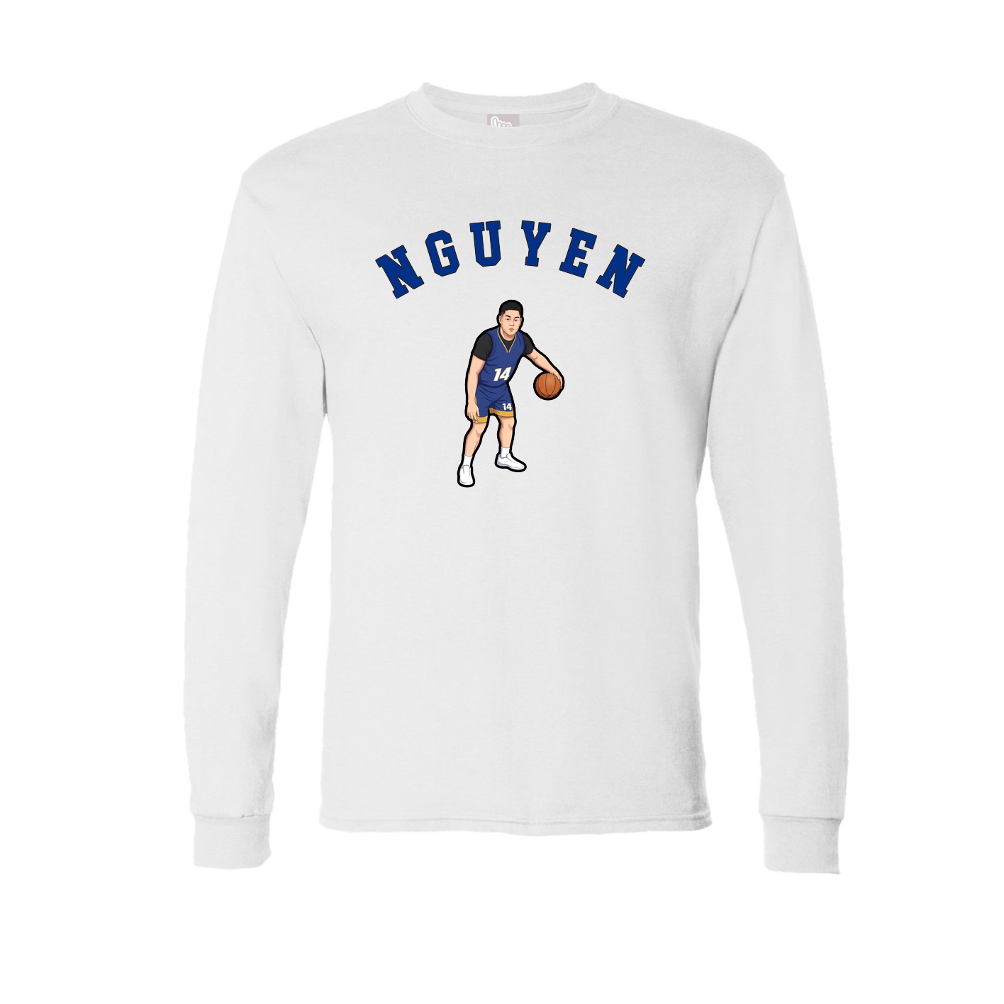 Long Sleeve Tee — Shirsey Arch in White
