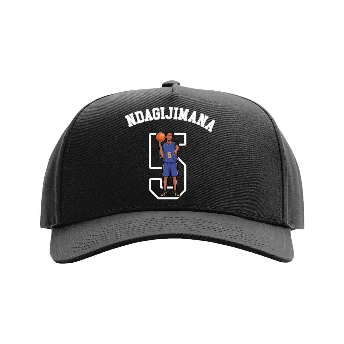 Full Fabric Five-Panel Champ Cap