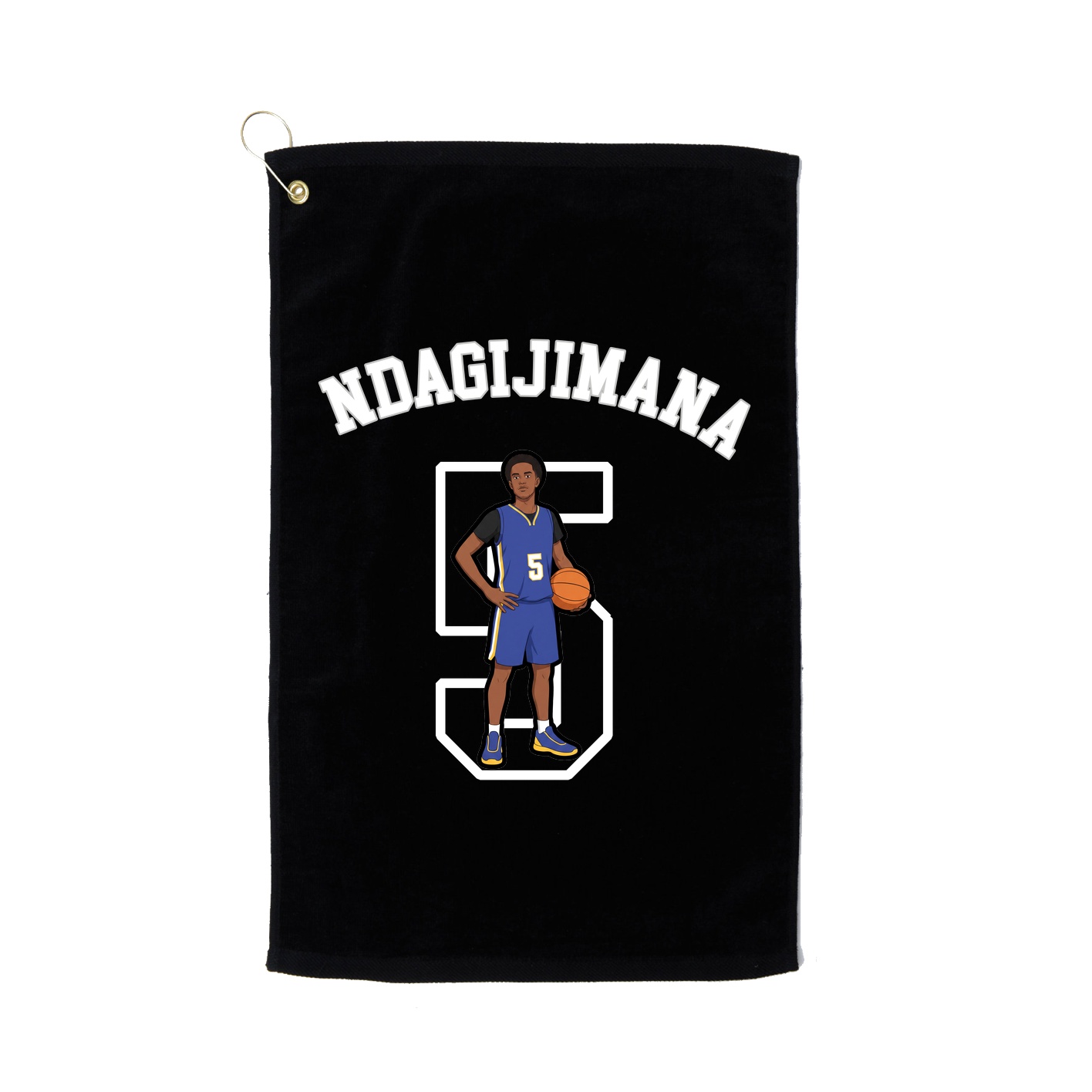 Golf Towel — Shirsey Arch in Black